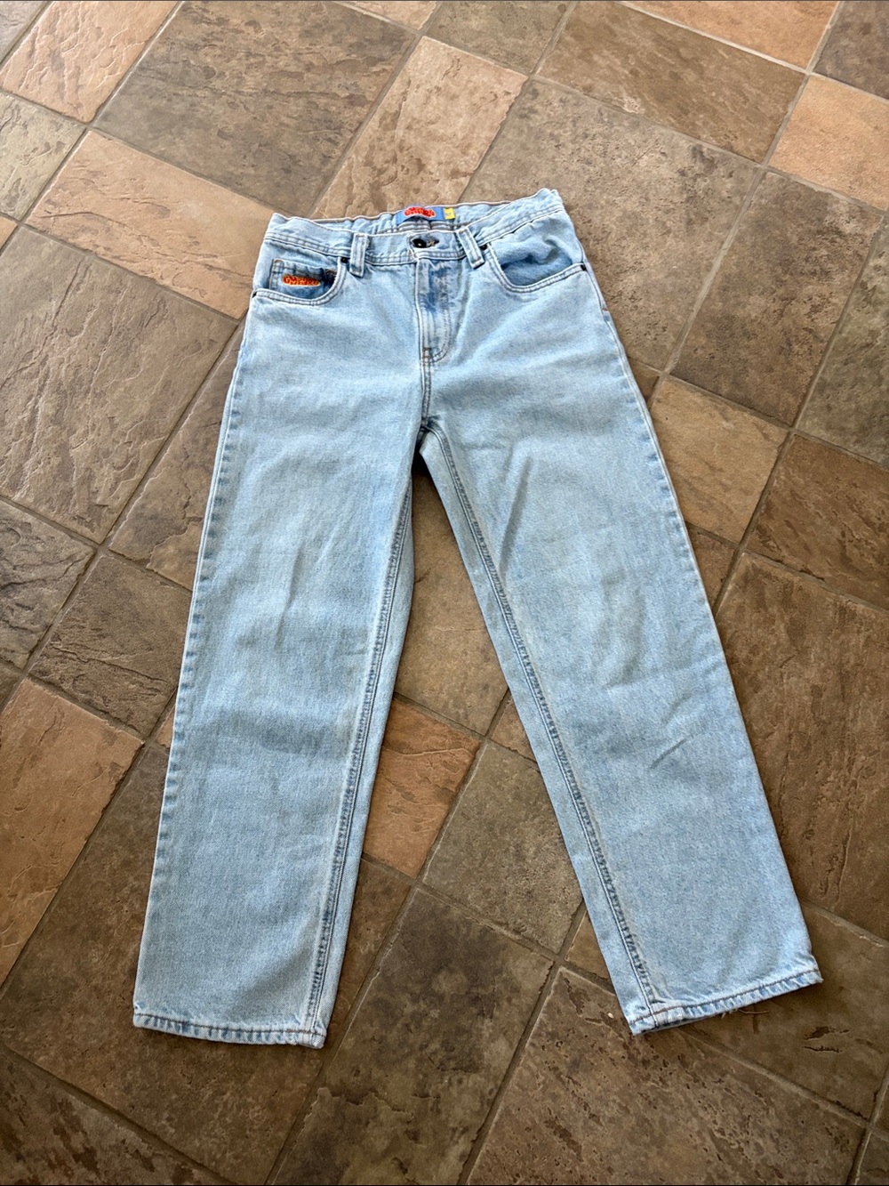 Empyre Light Blue Straight-Leg Jeans